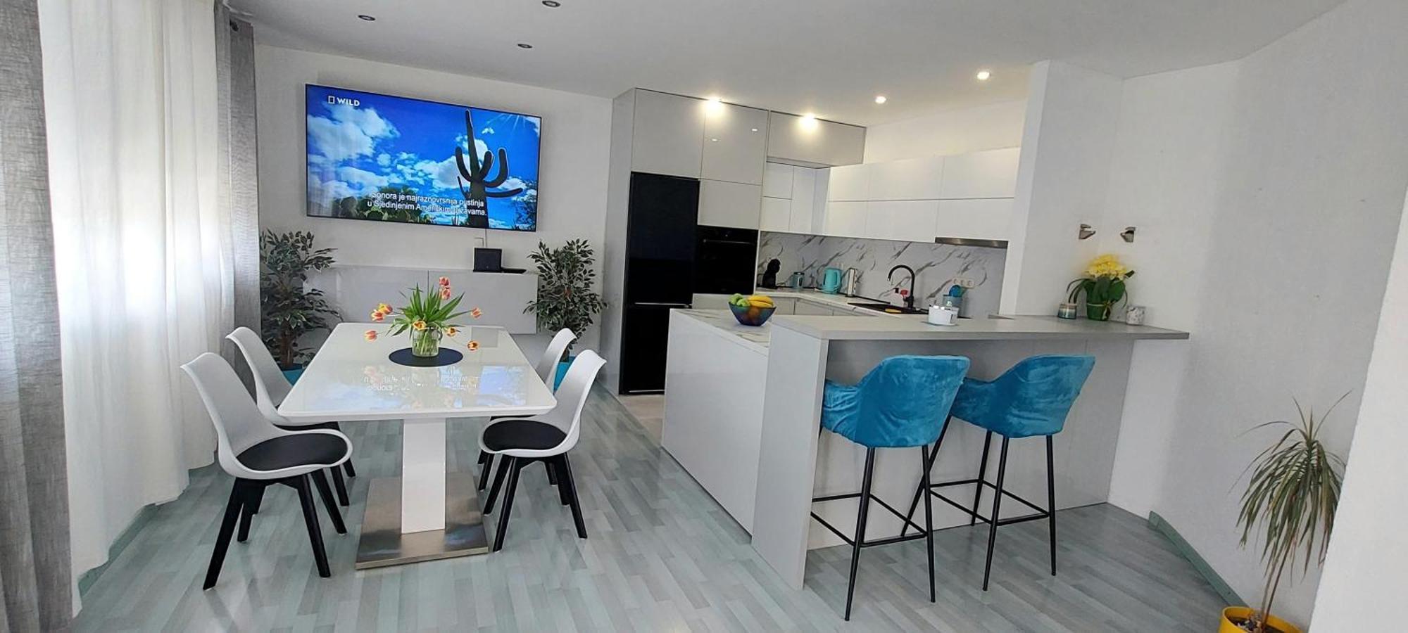 Luna Apartments Baška Voda Extérieur photo